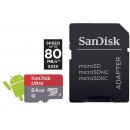 SanDisk Ultra microSDXC 64 GB Class UHS-I SDSQUNC-064G-GN6MA