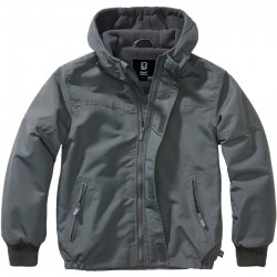 Brandit Kids Windbreaker Frontzip šedá