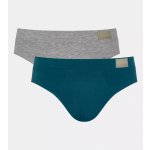 Sloggi pánské slipy GO Natural Brief C2P Blue DARK COMBINATION modrá M008 – Hledejceny.cz