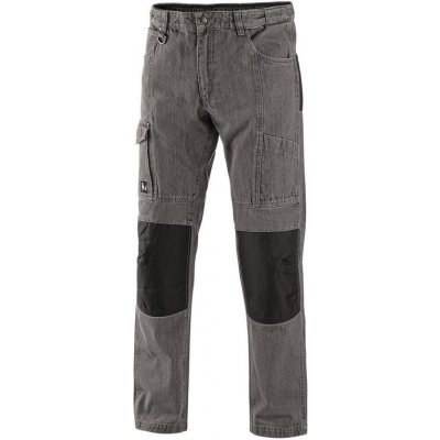 Canis CXS Nimes III Pánské kalhoty jeans do pasu šedo-černé 1490081710 – Zbozi.Blesk.cz