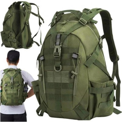 Verk 14606 Vojenský batoh zelený 30 l – Zboží Dáma