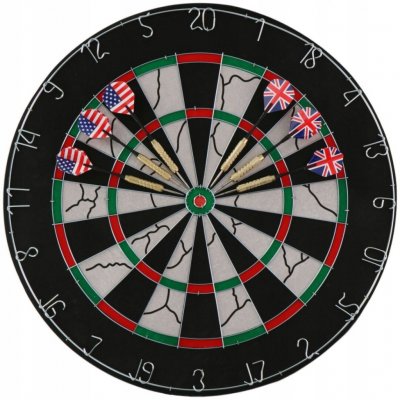 Master Darts Deluxe sisalový terč – Hledejceny.cz