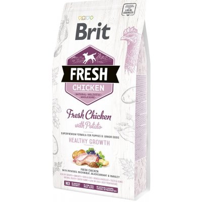 Brit Fresh Chicken & Potato Puppy Healthy Growth 12 kg