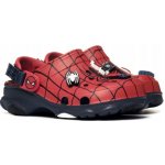 Crocs Team SpiderMan All Terrain Clog K navy Červená – Zboží Dáma