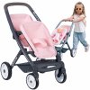 Kočárek pro panenku Smoby pro dvojčata Powder Pink Maxi Cosi&Quinny s bezpečnostním pásem pro 42 cm panenky