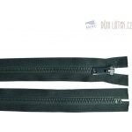 Zip kostěný nedělitelný tmavě zelený, délka 20 cm – Zboží Mobilmania
