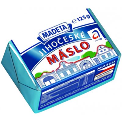 Madeta Jihočeské Máslo 82% 125 g