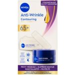 Nivea Anti-Wrinkle Contouring 65+ denní a noční krém pro zlepšení kontur 2 x 50 ml dárková sada – Sleviste.cz