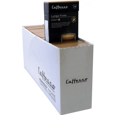 Cafeso Caffesso Lungo Forte 100 ks – Zboží Mobilmania