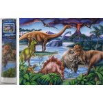 Norimpex Diamantové malování Dinosauři 30 x 40 cm – Sleviste.cz