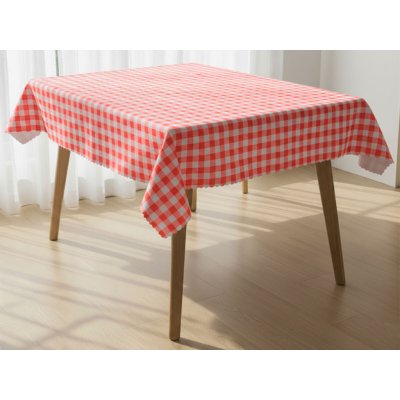 Xpose Čtvercový ubrus KLASIK červený 100x100 cm – Sleviste.cz