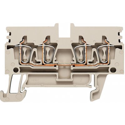 WEIDMÜLLER Svorkovnice ZDU 2.5N/4AN 1933740000 – Zboží Mobilmania