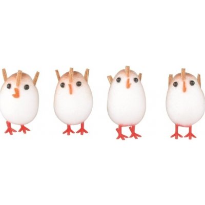 Kuřátka na zavěšení 4 cm, 4 ks – Hledejceny.cz