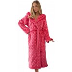 L&L dámský dlouhý župan 2551 Amira malina – Zboží Dáma