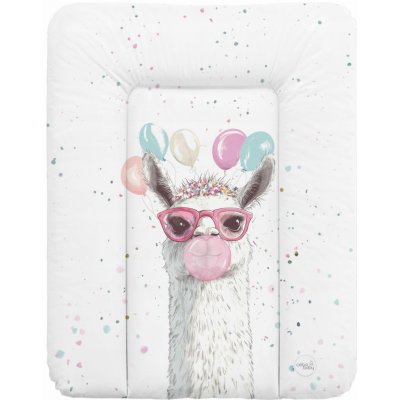 Ceba Baby podložka 2hranná měkká 50 x 70 Basic Crazy Llama – Zboží Dáma