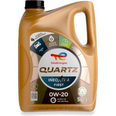 Total Quartz INEO Xtra First 0W-20 5 l