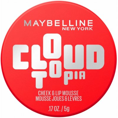 Maybelline Multifunkční pěna na rty a tváře CloudTopia Mousse 03 Divine Crimson 5 g – Hledejceny.cz
