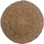 Bergner Prostírání kulaté UK-9403 Unika ratan béžová 38cm – Sleviste.cz