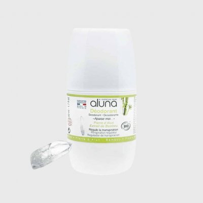 Aluna Bio roll-on s kamencem aloe vera a výtažky z bambusu 50 ml – Zbozi.Blesk.cz
