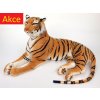 Plyšák Obrovský tygr oranžový délka 200 cm