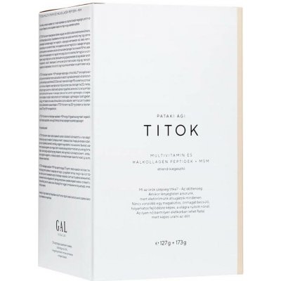 GAL TITOK Fish Collagen Peptides + MSM 173 g – Hledejceny.cz