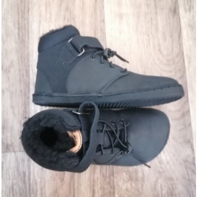 Pegres Barefoot zimní obuv BF40 černé – Zboží Mobilmania