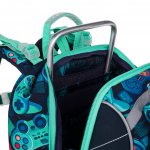 Topgal batoh BEBE 25012 zelená modrá – Zboží Dáma