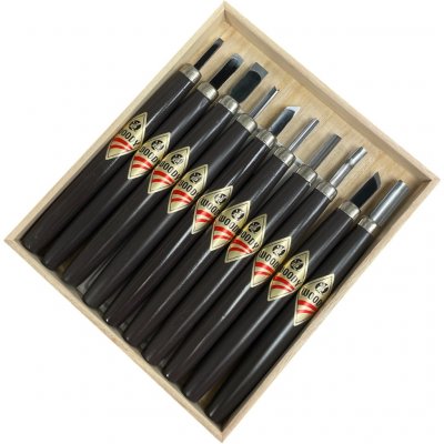 Michihamono japonská řezbářská dláta 10ks – Zboží Dáma