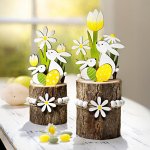 Weltbild Dřevěná dekorace Velikonoce, sada 2 ks – Zboží Dáma