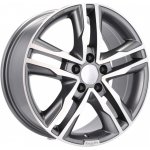 Racing Line BK424 7,5x17 5x120 ET50 grey polished – Hledejceny.cz