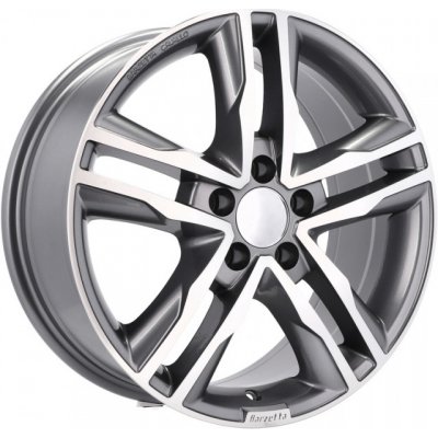 Racing Line Bk424 7,5X17 5X120 ET50 graphite polished – Hledejceny.cz