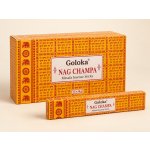 Goloka indické vonné tyčinky Box Nag Champa 12 x 16 g – Hledejceny.cz