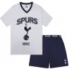 Pánské pyžamo Fan Store Tottenham Hotspur pyžamo krátké bílo tmavě modrá