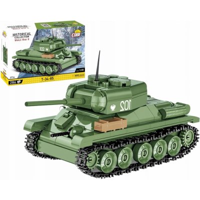 COBI 2716 World War II Ruský střední tank T-34-85 – Zboží Dáma