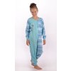 Dětské pyžamo a košilka Vienetta Secret dětské pyžamo Méďa mentolová