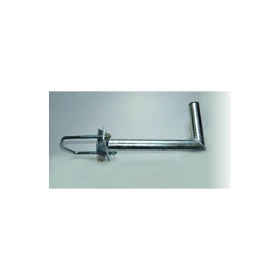 Držák 35cm s vinklem pro uchycení ke stožáru do průměru 120mm - žárový zinek K35V120Z – Hledejceny.cz
