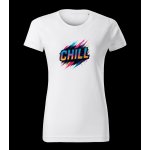 Dámské tričko CHILL Bílá – Zboží Dáma