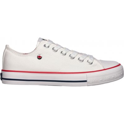 Lee Cooper CANVAS Bílá Červená Černá – Zboží Mobilmania