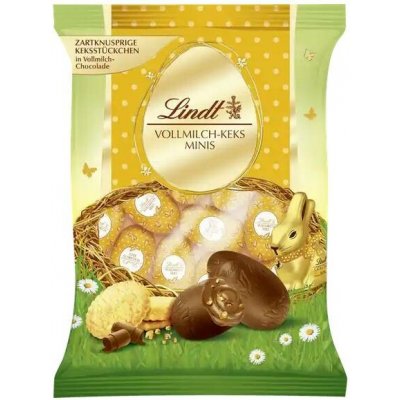 Lindt Vollmilch Mini Vajíčka Keks 100 g – Hledejceny.cz