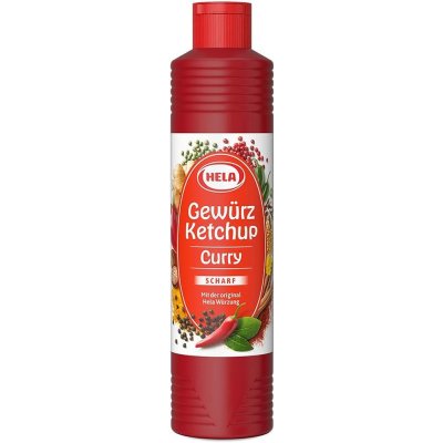 Hela Gewürz Ketchup Curry Scharf 800 ml – Zbozi.Blesk.cz