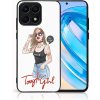 Pouzdro a kryt na mobilní telefon Honor PROTEMIO 74218 MY ART Ochranný pro Honor X8a TOUGH GIRL (131)