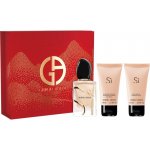 Armani Sì Armani Sì EDP 50 ml + sprchový gel 50 ml + tělové mléko 50 ml – Hledejceny.cz