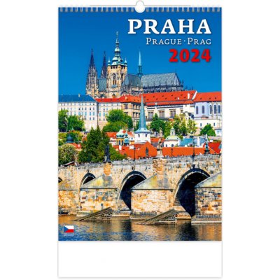 nástěnný Praha / 31,5cm x 52cm / N103-24 2024 – Zboží Mobilmania