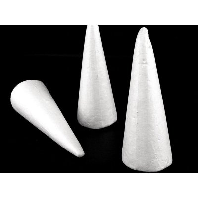 Pro Háčkování Polystyrenový kužel 9,5 x 24 cm – Zboží Dáma