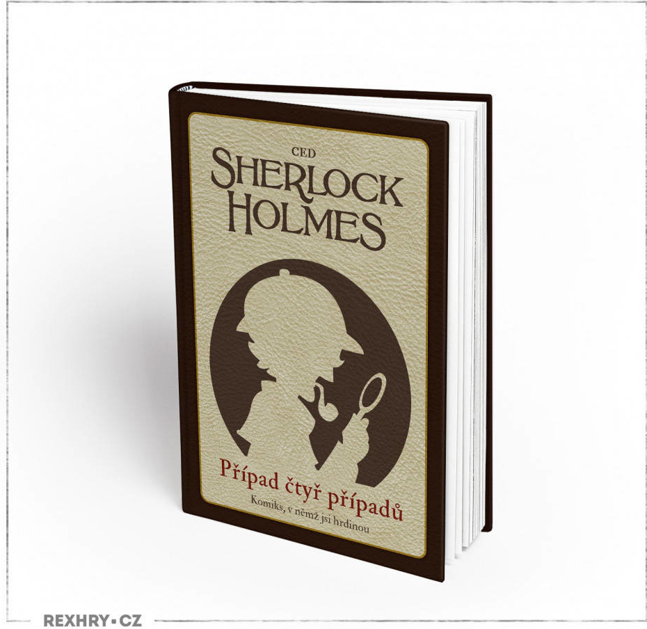REXhry Komiks v němž jsi hrdinou Sherlock: Případ čtyř případů