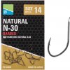 Rybářské háčky Preston Innovations Natural N-30 Hooks vel.12 15ks
