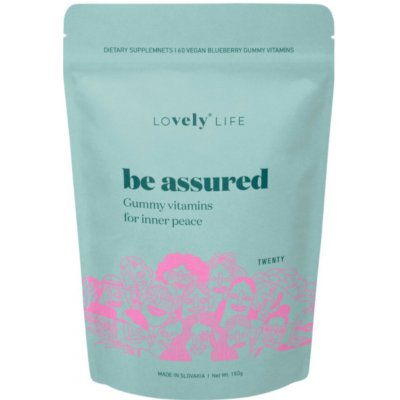 LoVely Life Žvýkací vitamíny pro vnitřní klid "be assured" výživový doplněk 150 g – Hledejceny.cz