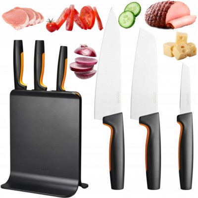 Fiskars Functional Form Plastový blok 3 nože 1057555 – Sleviste.cz