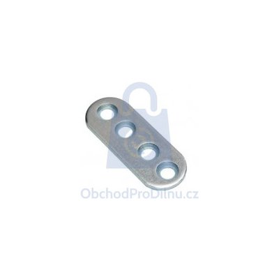 Deska spojovací PS2 zaoblené rohy, pozinkovaná 15 x 80 mm, balení 150 ks – Hledejceny.cz