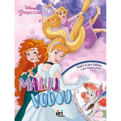 Jiri Models Maluj vodou A4 Disney Princezny 3778-9 – Zboží Mobilmania